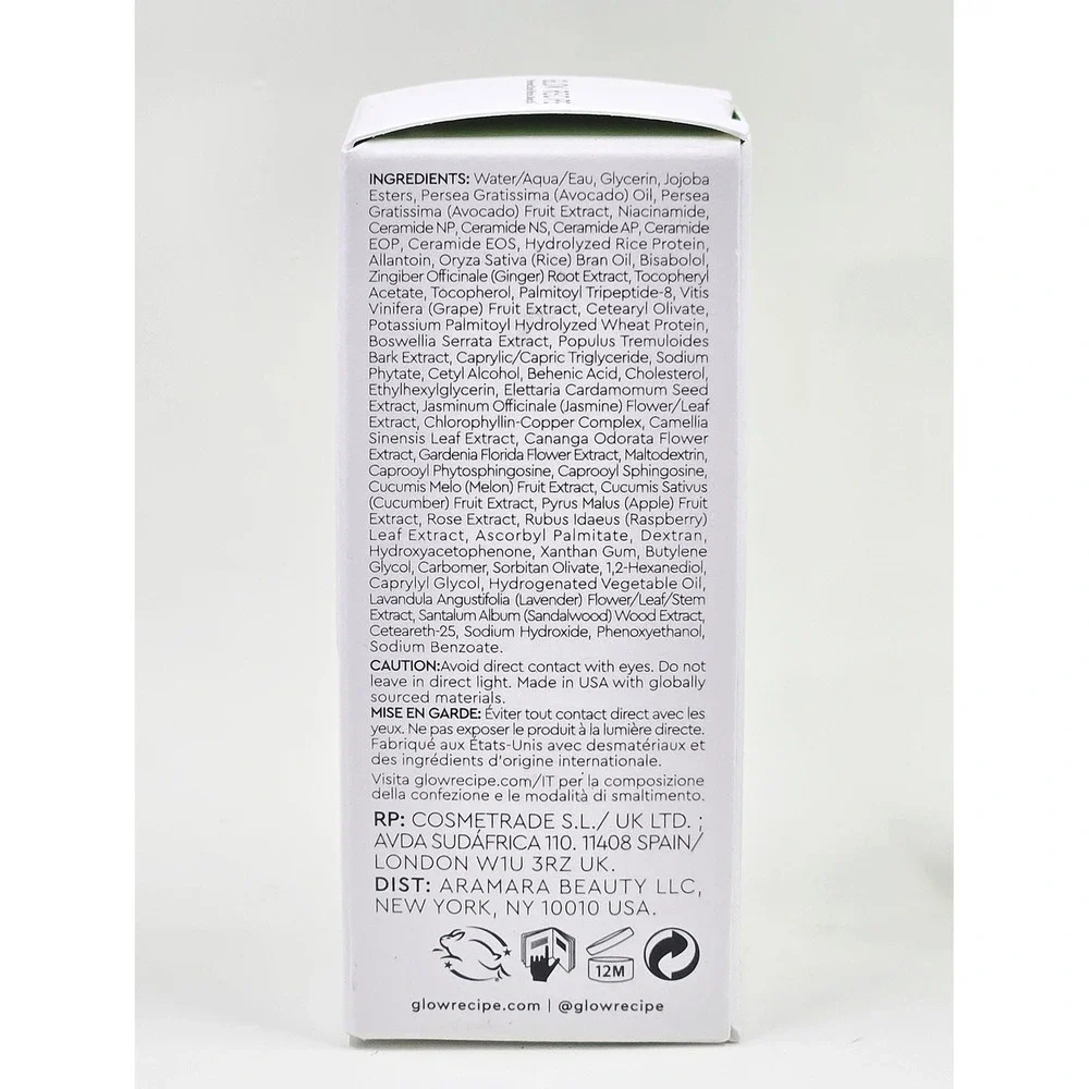 Glow Recipe Avocado Ceramide Recovery Serum + Moisture Barrier Cleanser Set